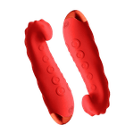 Vibrador Em Formato De Lingua Vermelha