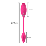 VIBRADOR ESTIMULADOR CLITORIANO DUPLO 