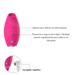 VIBRADOR ESTIMULADOR CLITORIANO DUPLO 