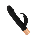 Vibrador Formato Glande Com Estimulador Rabbit