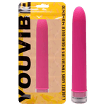 Vibrador Personal Toque Aveludado 17x2,5 CM Cor Rosa