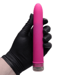 Vibrador Personal Toque Aveludado 17x2,5 CM Cor Rosa