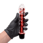 Vibrador Personal Translucido Sensor Vermelho
