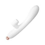 Vibrador Ponto G Com Estimulador Clitoriano