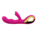 Vibrador Ponto G Com Estimulador De Clitóris Rosa