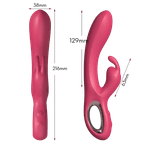 Vibrador Ponto G Com Estimulador Rabbit