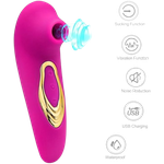 Vibrador Sugador Pink