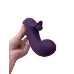 Vibrador Tanos Ponto G Com Estimulador Clitoriano