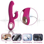 Vibrador Vai E Vem Com Estimulador Clitoriano