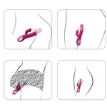 Vibrador Vai E Vem Com Estimulador Clitoriano