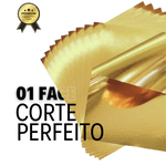 Papel Lamicote Ouro Velho 250g