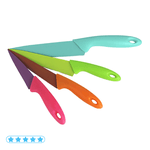 Facas Profissional Colorida Kit com 4 unidades