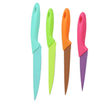 Facas Profissional Colorida Kit com 4 unidades