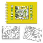 Livro de Colorir cute 50 Folhas Caderno de Desenho Pintura Coloring Book infantil