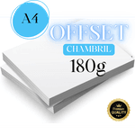 Papel Offset 180gr Chambril 100 Folhas