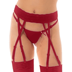 Cinta Liga Duplo x (vermelho)