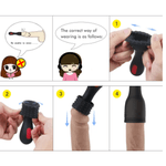 WAVINGLIGHT - Vibrador para Pênis e PPK