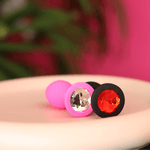 Plug Anal Redondo de Silicone (P)