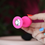 Plug Anal Redondo de Silicone (m)