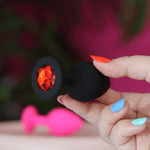 Plug Anal Redondo de Silicone (m)