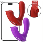 Double Suc - Vibrador Duplo com Sugador e App