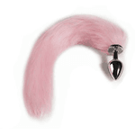 Foxx - Plug Anal P Com Rabo Rosa (48cm) 