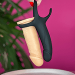 Double Pleasure - Vibrador Anel Companheiro com Controle
