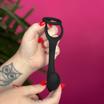 Cool Prost - Vibrador de Próstata em Silicone com Anel Duplo