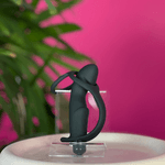 Cool Prost - Vibrador de Próstata em Silicone com Anel Duplo