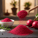 Farinha de Beterraba Natural Selecionada – Rica em Nutrientes