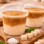 Doce de Leite com Cocada Cremosa Artesanal da Fazenda