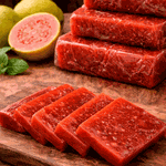 Goiabada Cascão Artesanal – Textura Rústica e Sabor Intenso