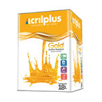 TINTA GOLD STANDARD SEMI BRILHO 18 LITROS ACRILPLUS - DIVERSAS CORES
