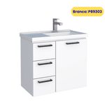 ARMÁRIO TOUCADOR AÇO AMEIXA SUSPENSO 62 X 58 X 36CM COZIMAX – DIVERSAS CORES