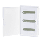 QUADRO DE DISTRIBUIÇÃO EMBUTIR SEM BARRAMENTO N/T* BRANCO KRONA – DIVERSOS TAMANHOS