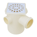 CAIXA SIFONADA QUAD. Nº9 100X150X50MM 0908 KRONA