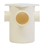 CAIXA SIFONADA QUAD. Nº9 100X150X50MM 0908 KRONA