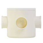 CAIXA SIFONADA REDONDA Nº7 100X100X50MM 0906 KRONA