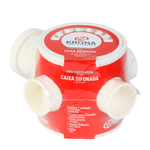 CAIXA SIFONADA REDONDA Nº7 100X100X50MM 0906 KRONA