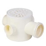 CAIXA SIFONADA REDONDA Nº7 100X100X50MM 0906 KRONA