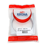 PORTA GRELHA Nº60 QUAD. P/ CAIXA SIF. CROMADA 100MM KRONA