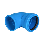 JOELHO 90º AZUL C/ ANEL DE VEDAÇÃO 38MM 0624 KRONA