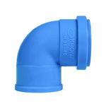 JOELHO 90º AZUL C/ ANEL DE VEDAÇÃO 38MM 0624 KRONA