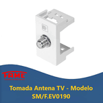 MÓDULOS DE TOMADA FAME LINHA EVIDENCE – VÁRIOS MODELOS