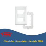 PLACAS COM SUPORTE 4X2 FAME LINHA EVIDENCE – VÁRIOS MODELOS