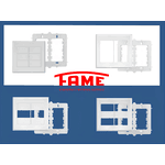 PLACAS COM SUPORTE 4X4 FAME LINHA EVIDENCE – VÁRIOS MODELOS