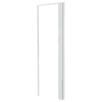 PORTA SANFONADA PVC 2,10 MTS BRANCO PLASTILIT - DIVERSOS TAMANHOS