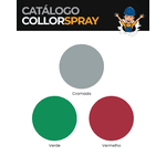 TINTA COLLOR SPRAY METÁLICO 210GR 400ML CIACOLLOR - DIVERSAS CORES