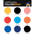 TINTA COLLOR SPRAY USO GERAL 210GR 400ML CIACOLLOR - DIVERSAS CORES
