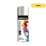 TINTA SPRAY METÁLICA 210GR 350ML UNIPEGA – DIVERSAS CORES